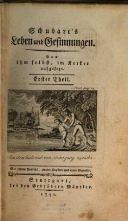 Schubart's Leben und Gesinnungen, 1