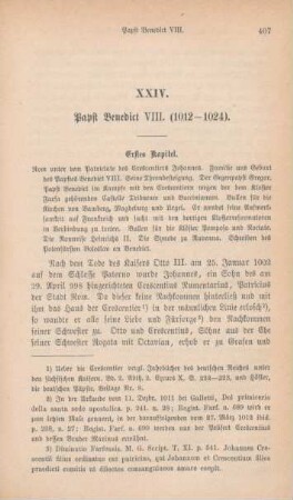 407-431 Papst Benedict VIII. (1012-1024)