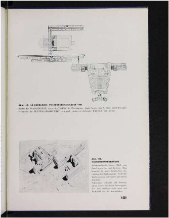 Abb. 117, 118. Völkerbundsgebäude 1927