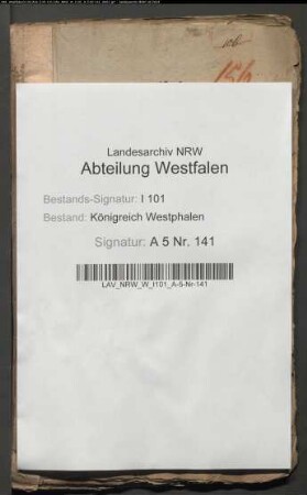 Verpachtung der Nutzungsgegenstände der vakanten Präbenden beim Domkapitel Paderborn