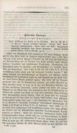 193-195 Exegetische Theologie