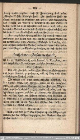 funfzehnten Zusammenkunft