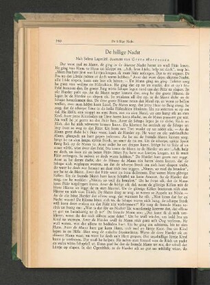 De hillige Nacht