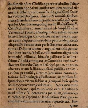 Christus ex mortuis resuscitatus : ex decreto venerandae Facultatis Theologicae ex actorum Cap. II, 24. descriptus in disputatione inaugurali