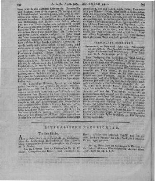 Roth, C. L.: Erinnerung an die sittliche Wirksamkeit der verewigten Königin Katharina von Würtemberg. Eine Rede. Stuttgart: Steinkopf 1821