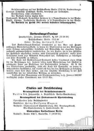 Studien- und Berufsberatung