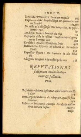 Refutationes falsarum ratiocinationum et fallaciarum.