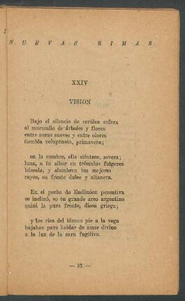 XXIV - Visión