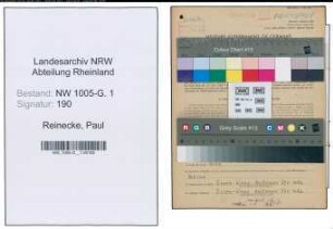 Entnazifizierung Paul Reinecke , geb. 24.02.1906 (Verwalter)