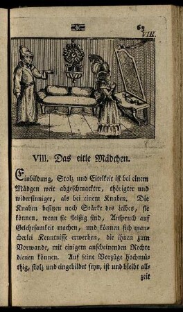 VIII. Das eitle Mädchen.