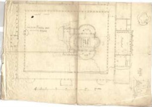 Thiersch, August ; Athen (Griechenland); Stoa des Hadrian - Grundriss