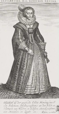 Elisabeth von England, Pfalzgräfin, Königin von Böhmen