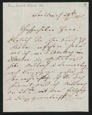 Brief an Hermann Härtel : 24.11.1851