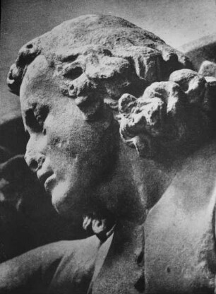 Bassenheim (Koblenz), St. Martin, Hl. Martin zu Pferde, Detail: Hl. Martin. Naumburger Meister