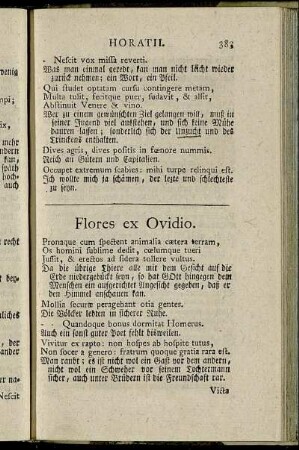 Flores ex Ovidio.