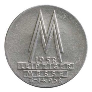 Medaille, 1958