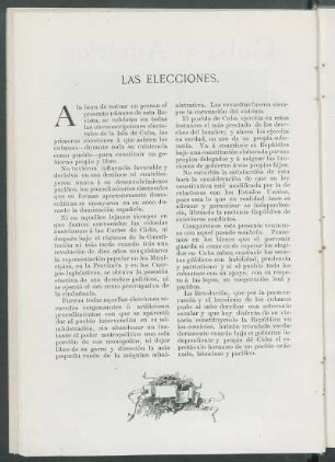 Las elecciones.