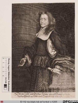 Bildnis Daniel Casper von Lohenstein