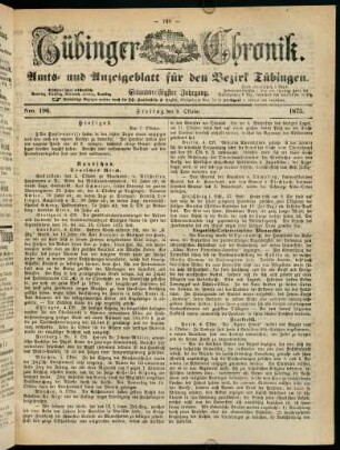 799-822, 8. Oktober (Nro. 196) - 13. Oktober (Nro. 200)