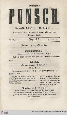 Nro. 52 (19. Dezbr. 1852)