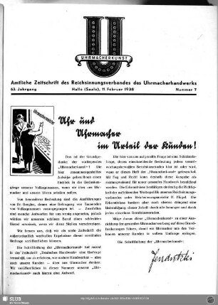 Uhr und Uhrmacher im Urteil des Kunden!