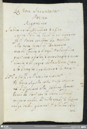 [Text 15:] La noce incantata