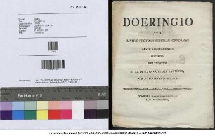 Doeringio Svo Mvnvs Rectoris Scholae Oppidanae Apvd Nvmbvrgenses Svsceptvm Gratvlatvr M. Fridericvs Gottlieb Barthivs, Scholae Port. Conrector