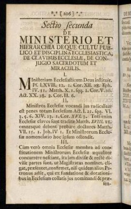 206-214, Sectio secunda