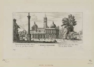 S. Maria Maggiore, Blatt 5 der Folge "Les Eglises des stations de Rome"