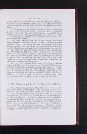 B. Die Versicherungskasse für die Aerzte Deutschlands.