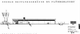 Plüderhausen: Empfangsgebäude Ansicht Stadtseite