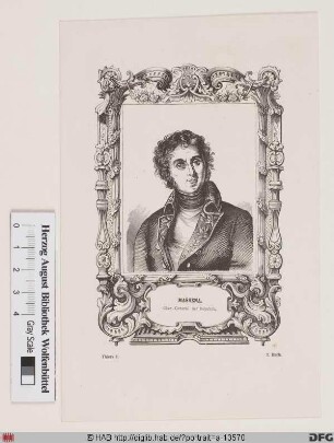 Bildnis André Masséna, 1808 duc de Rivoli, 1810 prince d'Essling