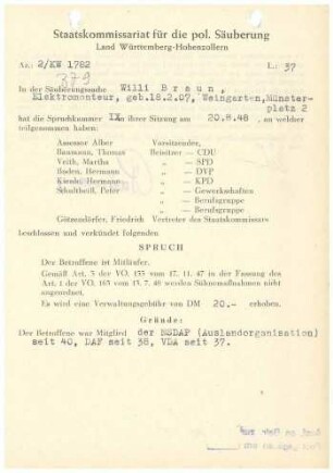 Braun, Willi