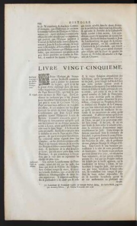 Livre Vingt-Cinquieme