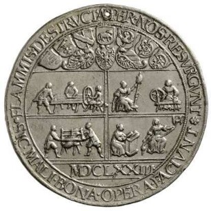 Medaille, 1673
