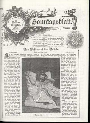 Ausgabe vom Sonntag, den 08. Mai 1892.