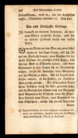 Ein und fünfzigste Anfrage - Sechs und fünfzigste Anfrage