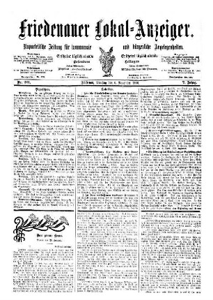 Nr. 261, 06.11.1900