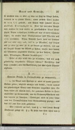 § 21. Gemeine Brüche in Decimalbrüche zu verwandeln