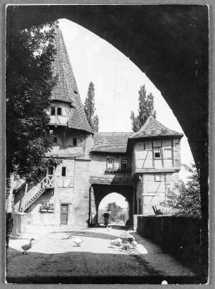 Altes Stadttor in Iphofen