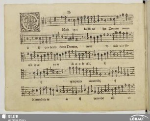 II. Omnia quae fecisti nobis Domine