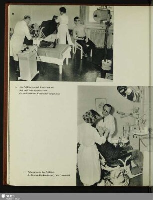 Zahnstation in der Poliklinik des Braunkohlekombinats „Otto Grotewohl“