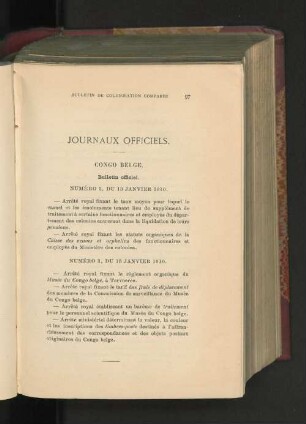journaux officiels