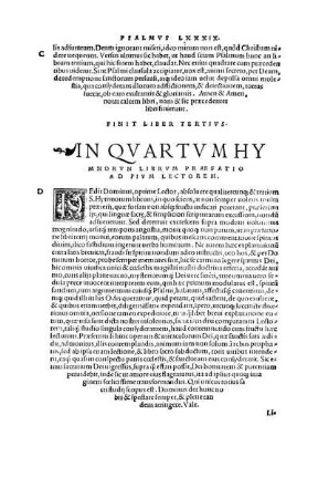 IN QVARTVM HYMNORUM LIBRVM