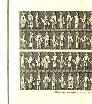 Tab XXI. Abbildung der Figuren an der Wand c. Tab. XVIII.