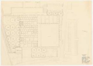 Post-Ingenieurschule, Dieburg Außenanlage: Vorplatz 1:200