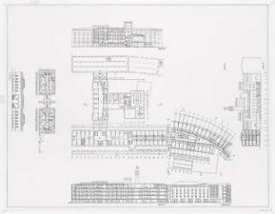 Art’otel und Büros in der Persiusmühle, Potsdam: Grundriss, Ansichten, Schnitte