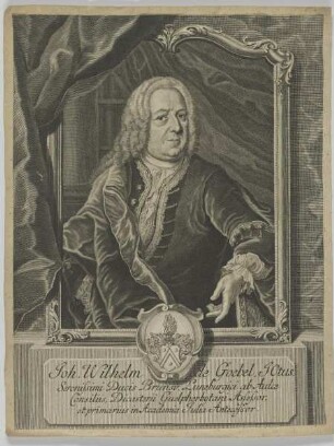 Bildnis des Johann Wilhelm de Goebel