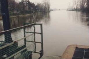 Hochwasser der Aller 1994 bei Marklendorf