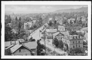Radebeul. Blick auf Radebeul
